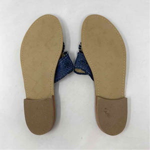 Pre-Owned Shoe Size 11 Jack Rogers Navy Sandals