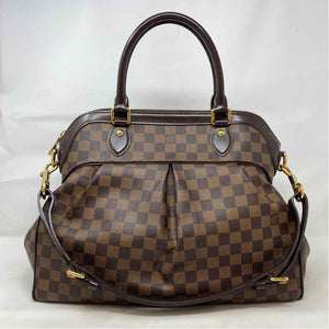 Pre-Owned Louis Vuitton Damier Eben Canvas Designer Handbag