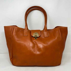 Pre-Owned Il Bostante Orange Leather Handbag