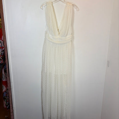 Pre-Owned Size S Dress Day White Casual Dress