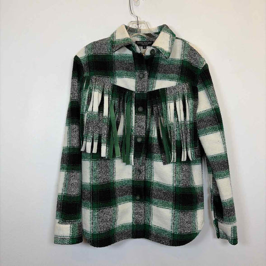 Pre-Owned Size XS Central Park West Green Multi Jacket