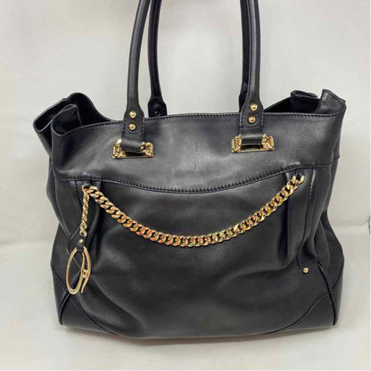 Pre-Owned St John Black Leather Handbag