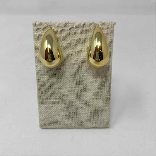 Gold Metal Earrings