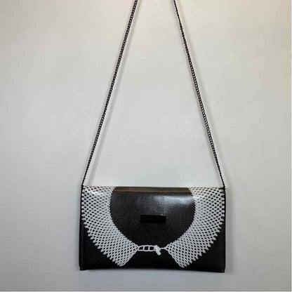 Pre-Owned Kent Stenson Black Canvas Handbag