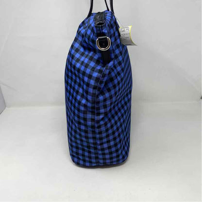 Pre-Owned Prada Plaid Nylon Designer Handbag