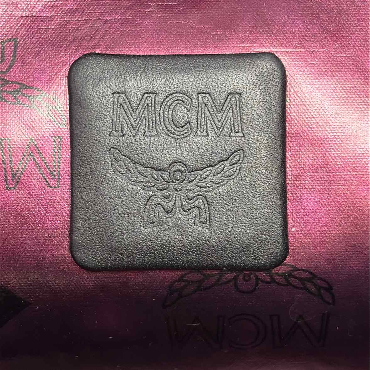 Pre-Owned MCM Cognac Leather Designer Handbag