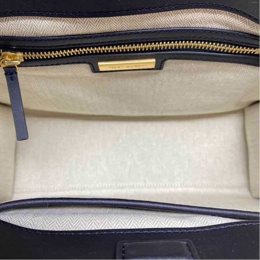 Pre-Owned Tory Burch Black faux leather Handbag