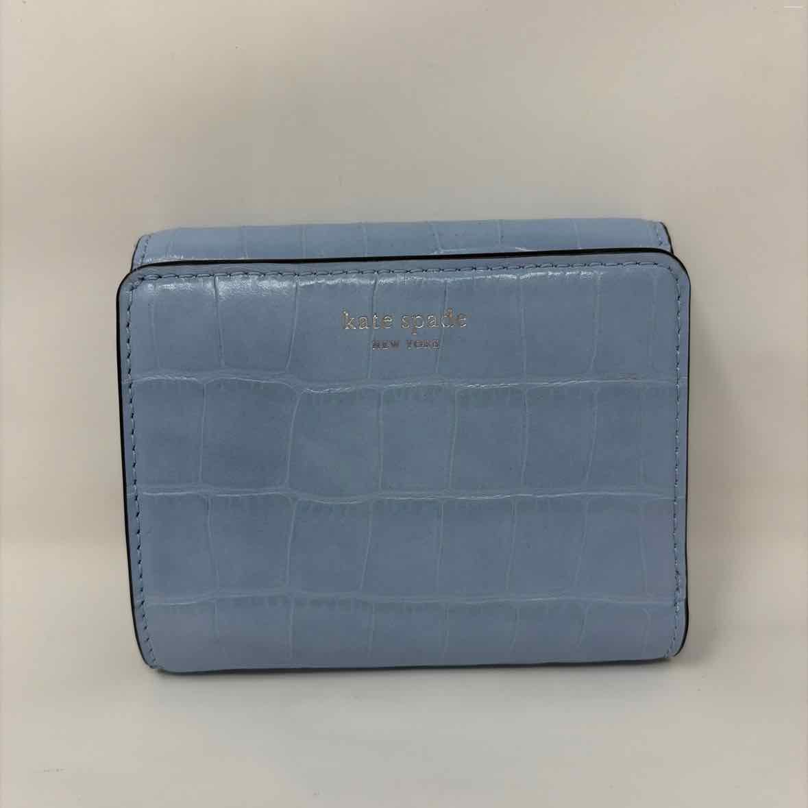 Pre-Owned Kate Spade Light Blue Leather Wallet