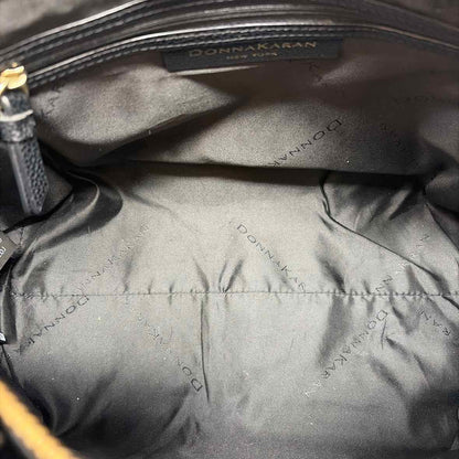 Pre-Owned Donna Karan Black Leather Handbag