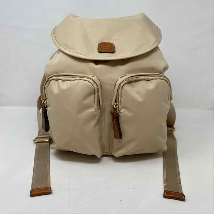 Pre-Owned Brics Cream Canvas Handbag