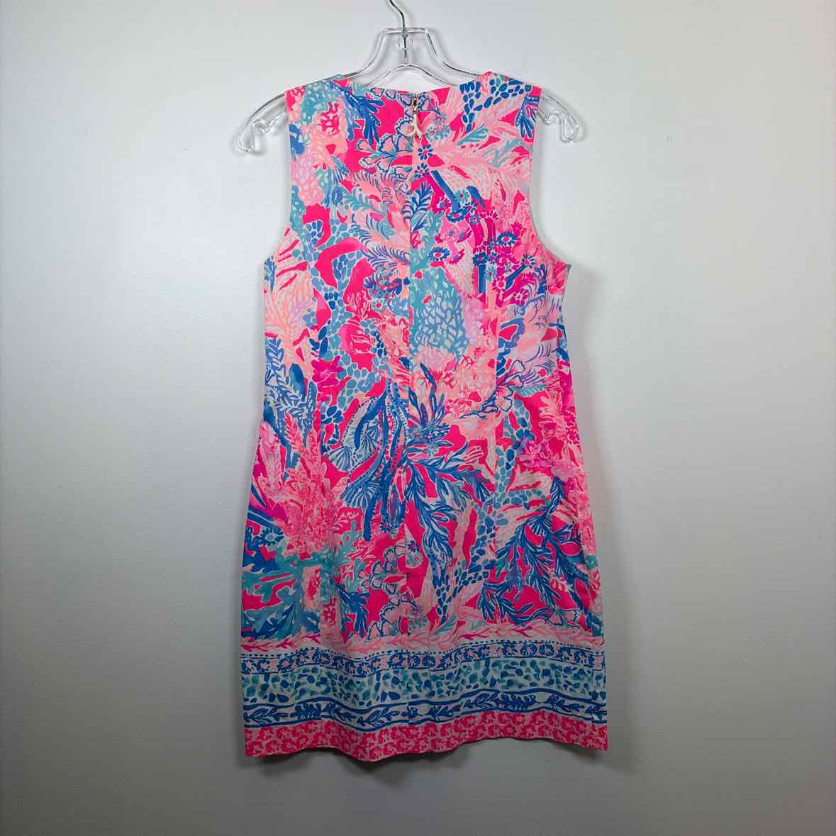 Pre-Owned Size 6/M Lilly Pulitzer Pink Multi Casual Dress