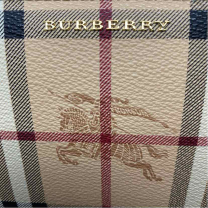 Pre-Owned Burberry Plaid Canvas Designer Wallet