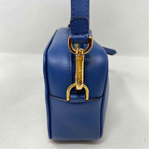 Pre-Owned Fendi Blue Leather Handbag