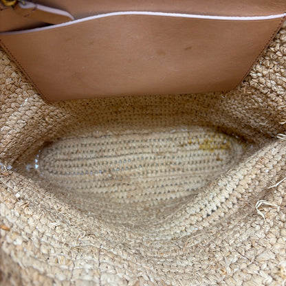 Pre-Owned Loeffler Randall Tan Woven Handbag
