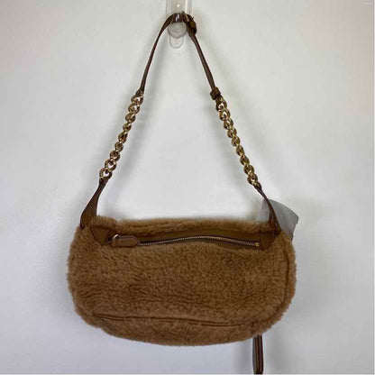 Pre-Owned Max Mara Tan Shearling Handbag