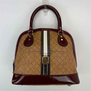 Pre-Owned LAMB Cognac Canvas Handbag