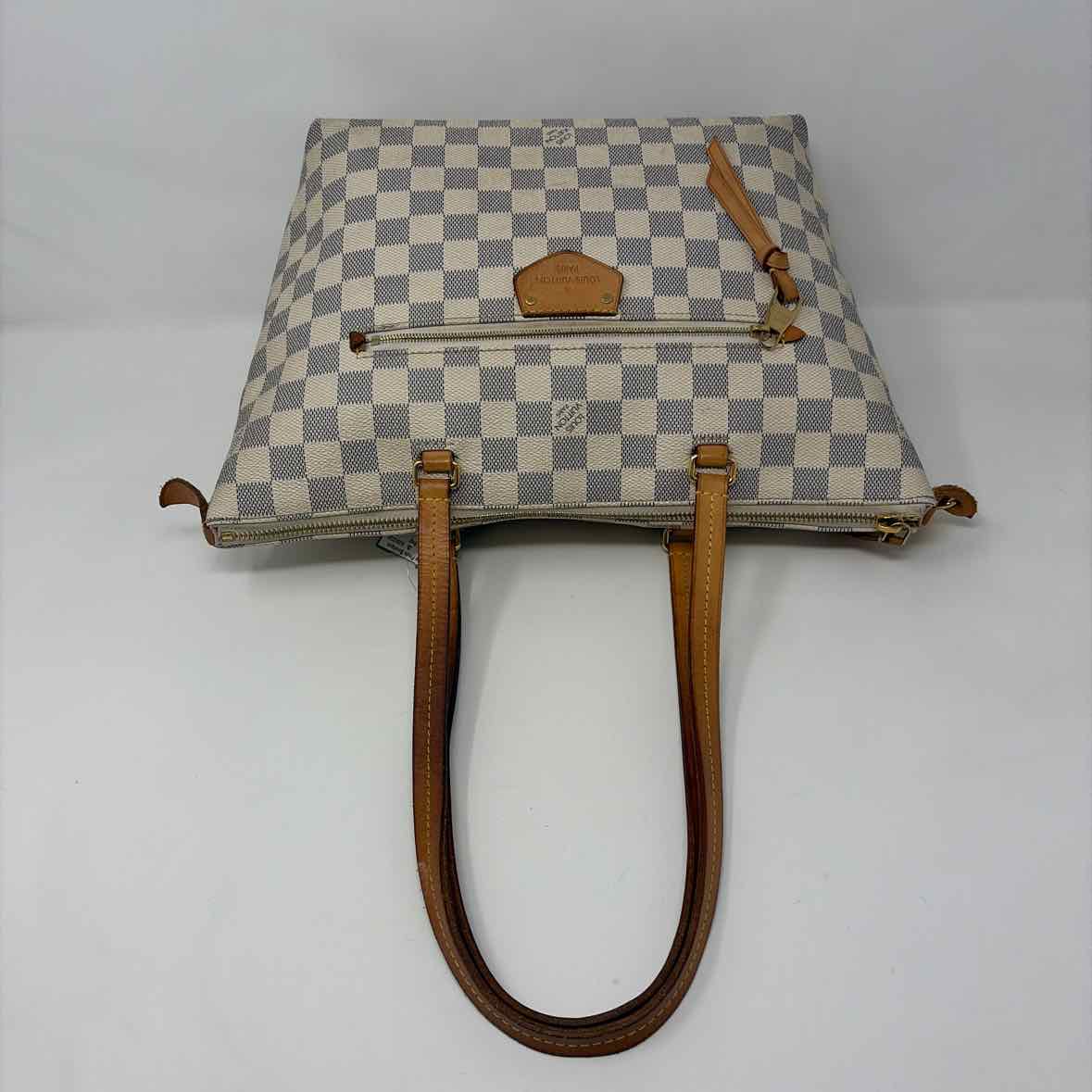 Pre-Owned Louis Vuitton Damier Azur Canvas Designer Handbag
