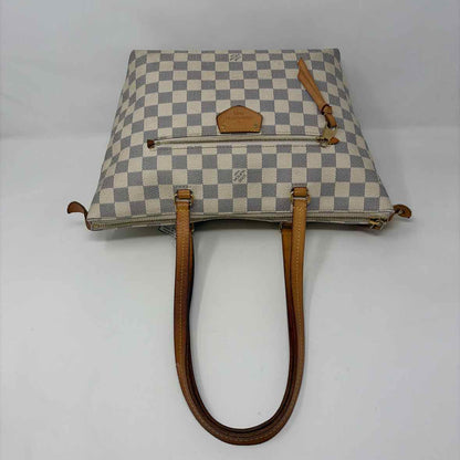Pre-Owned Louis Vuitton Damier Azur Canvas Designer Handbag