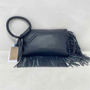 Pre-Owned Calin Collection Black faux leather Wristlet