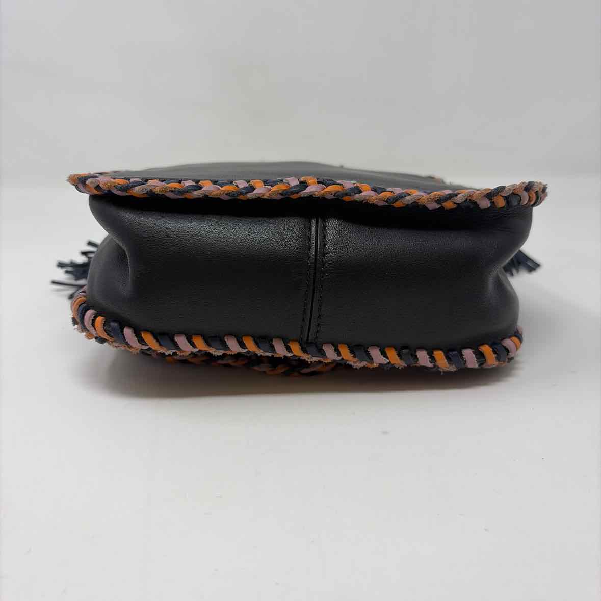 Pre-Owned Rebecca Minkoff Black Multi Leather Handbag