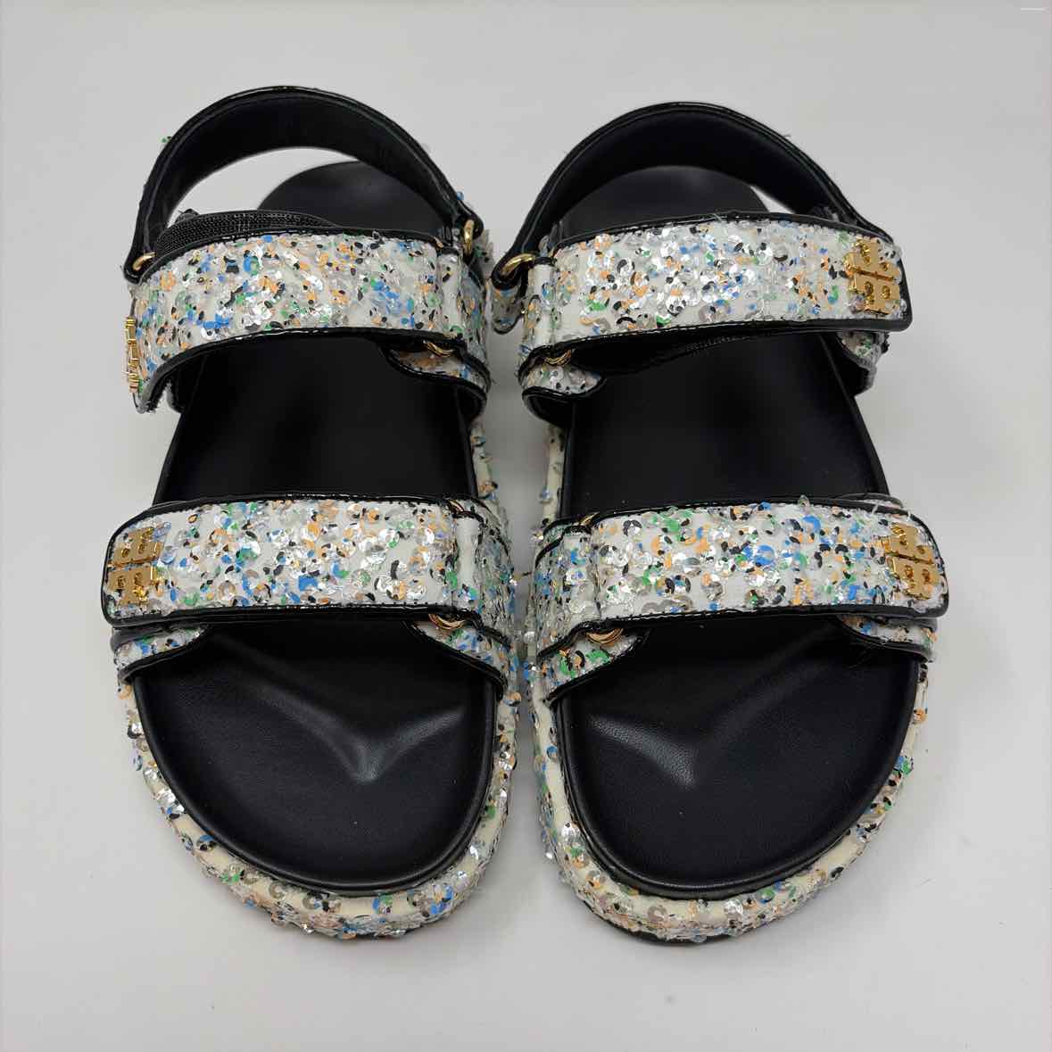 Pre-Owned Shoe Size 9 Tory Burch Sparkle Sandals