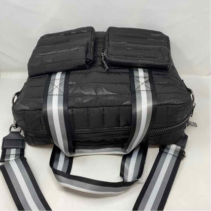 Pre-Owned Think Roylen Black Nylon Handbag