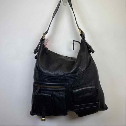 Pre-Owned Sondra Roberts Black Leather Handbag