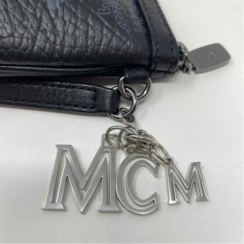 Pre-Owned MCM Black Leather Designer Handbag