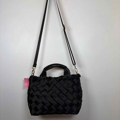Pre-Owned Ah-Dorned Black Fabric Handbag