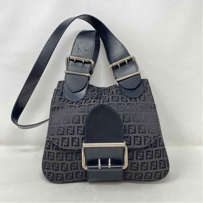 Pre-Owned Fendi Monogram Canvas Designer Handbag