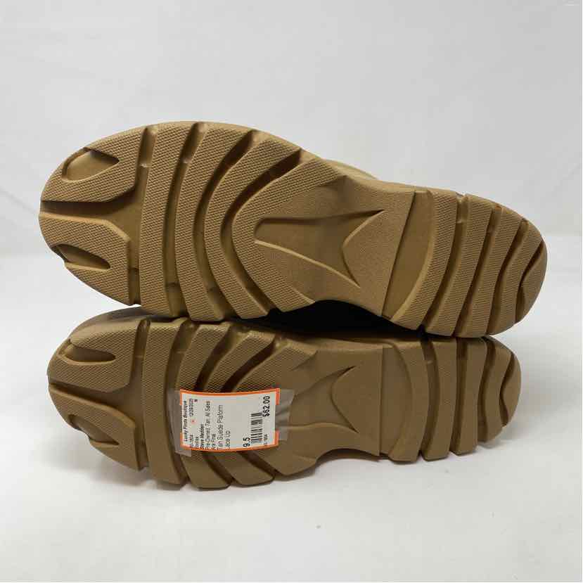 Pre-Owned Shoe Size 9.5 Steve Madden Tan Booties