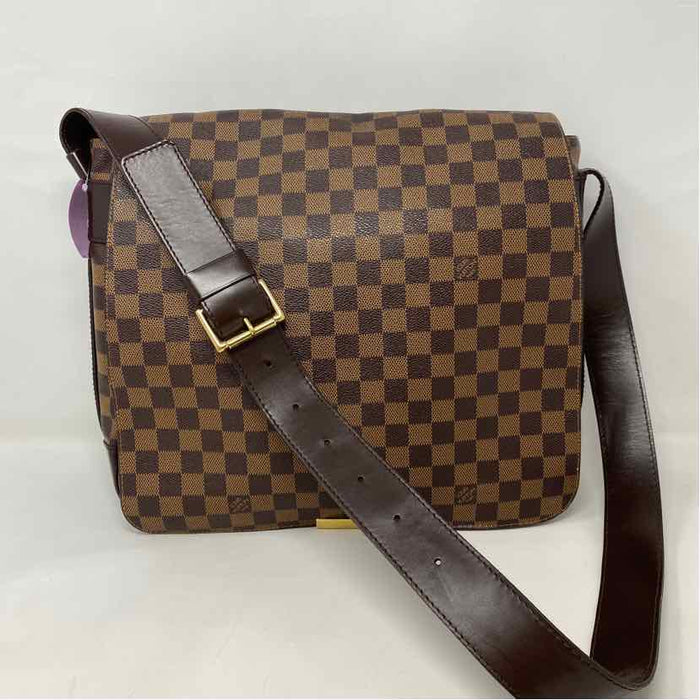 Pre-Owned Louis Vuitton Damier Eben Canvas Designer Handbag