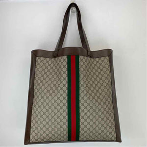 Pre-Owned Gucci Monogram Canvas Designer Handbag