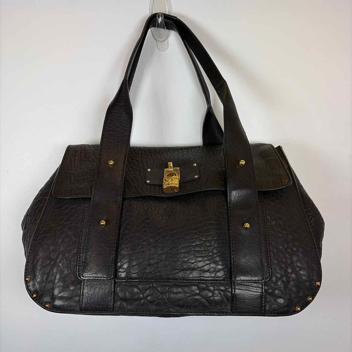 Pre-Owned Marc Jacobs Black Leather Handbag