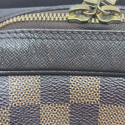 Pre-Owned Louis Vuitton Damier Eben Canvas Designer Handbag