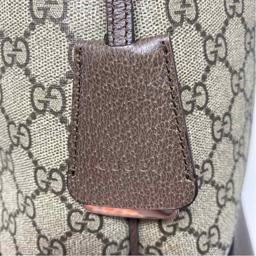 Pre-Owned Gucci Monogram Canvas Designer Handbag