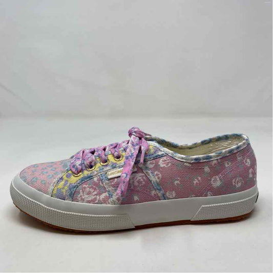 Pre-Owned Shoe Size 9 Superga Pink Sneaker