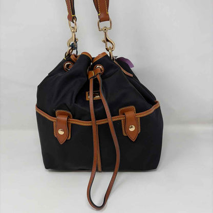 Pre-Owned Dooney & Bourke Black/Brown Nylon Handbag