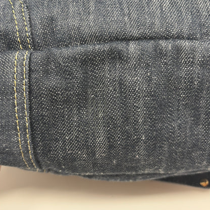Pre-Owned Chanel Denim Denim Designer Handbag