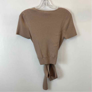 Pre-Owned Size M Mimi & Dotti Taupe Top