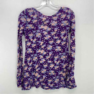 Pre-Owned Size M Free People Purple Floral Top