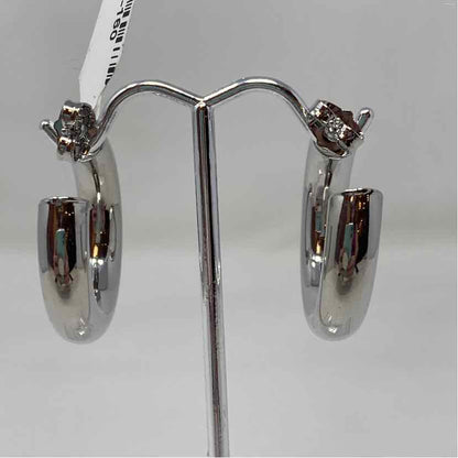Silver Metal Earrings