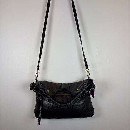 Pre-Owned Pietro Alessandro Black Leather Handbag