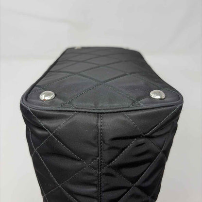 Pre-Owned Prada Black Nylon Designer Handbag