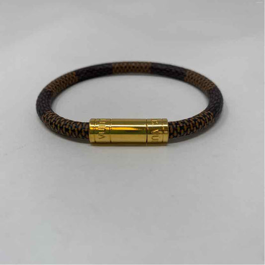 Pre-Owned Louis Vuitton Damier Eben Canvas Designer Jewelry