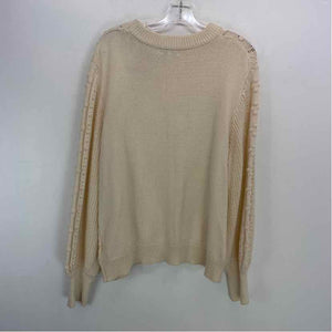 Pre-Owned Size L Andree Cream Sweater