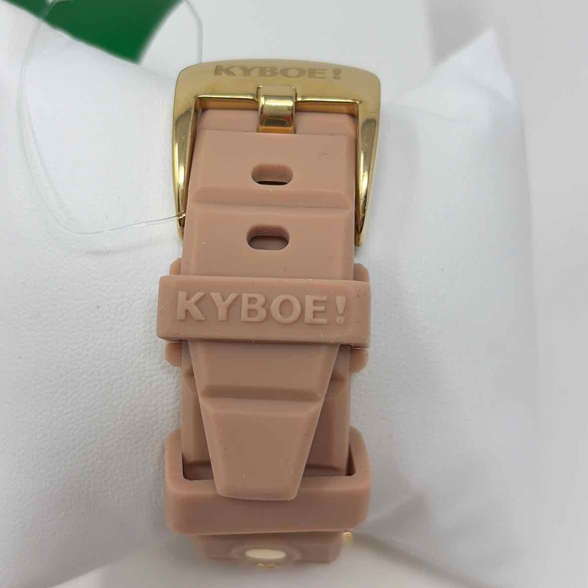 Pre-Owned Kyboe! Rose Rubber Watch