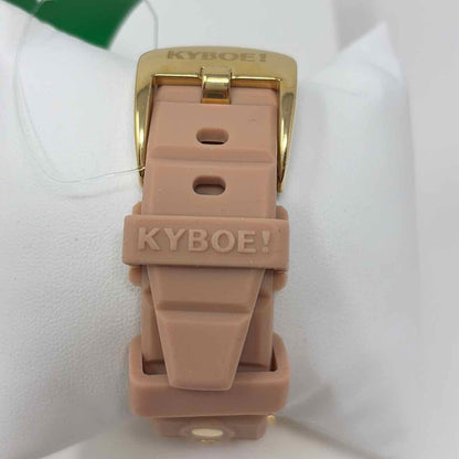 Pre-Owned Kyboe! Rose Rubber Watch