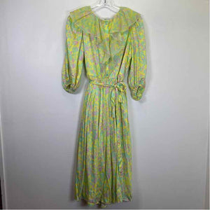 Pre-Owned Size S Paade Mode Yellow Floral Casual Dress