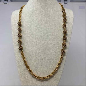 Pre-Owned Chanel Gold Metal Designer Jewelry